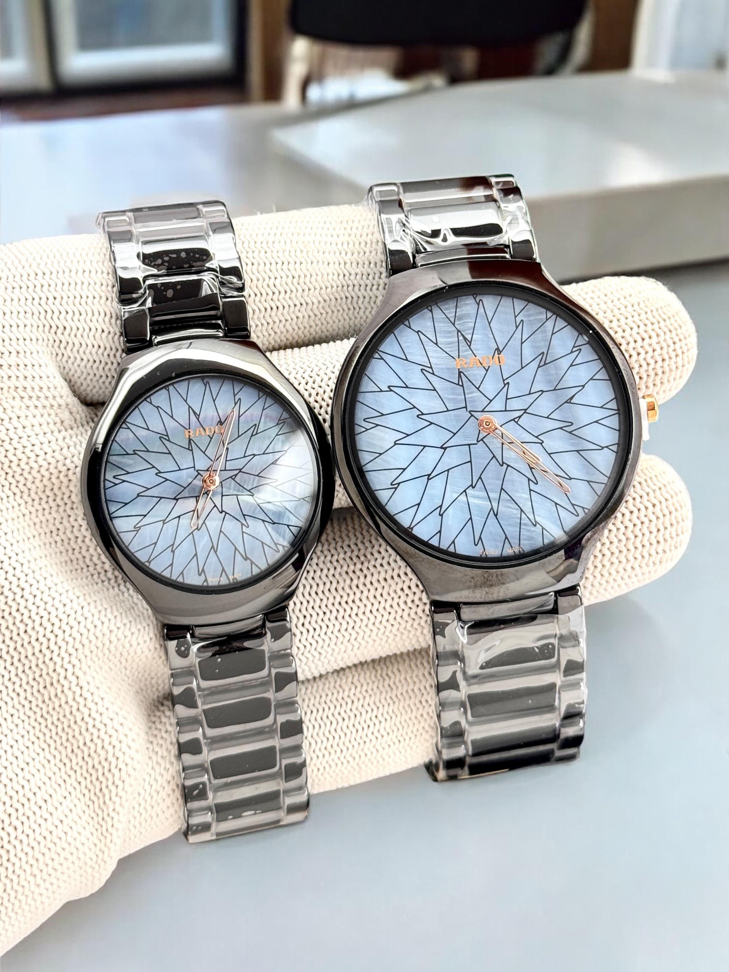 Rado ceramic couple watch